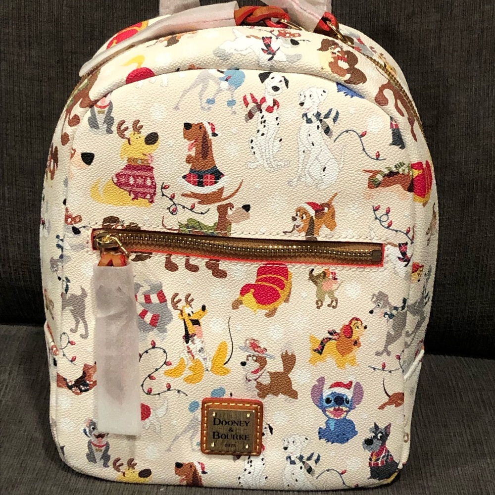 Dooney and Bourke Disney Santaβs Tails Backpack - Picture 1 of 15
